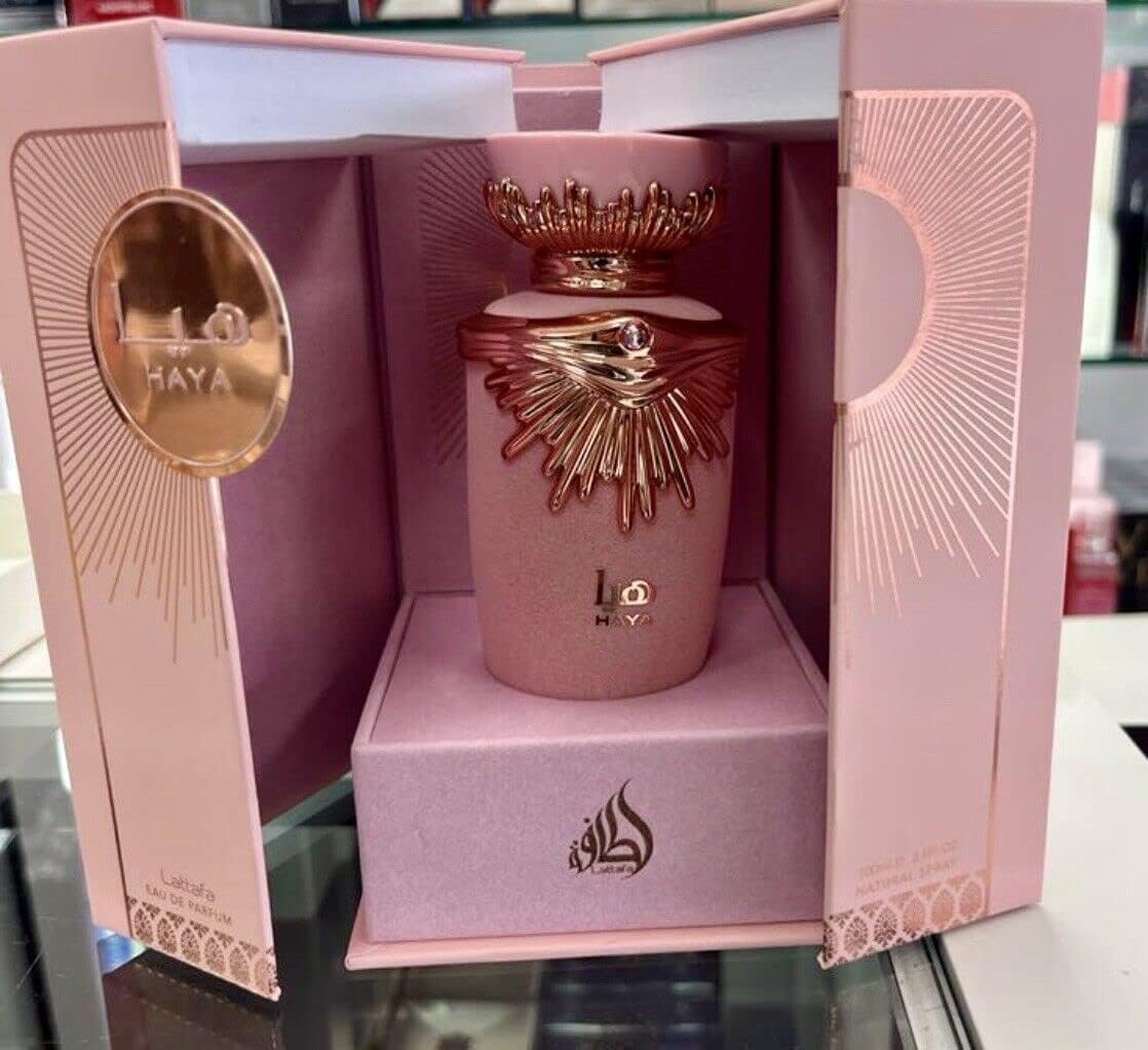LATTAFA HAYA 3.4 EAU DE PARFUM SPRAY FOR WOMEN