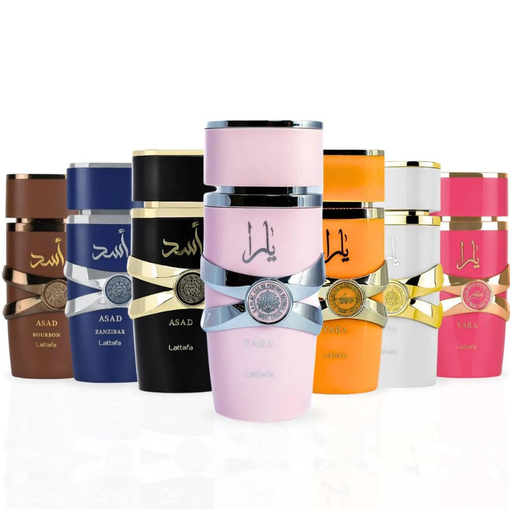 New Yara Collection 7 Piece Set Eau De Parfum Spray for Unisex (3.4 Ou